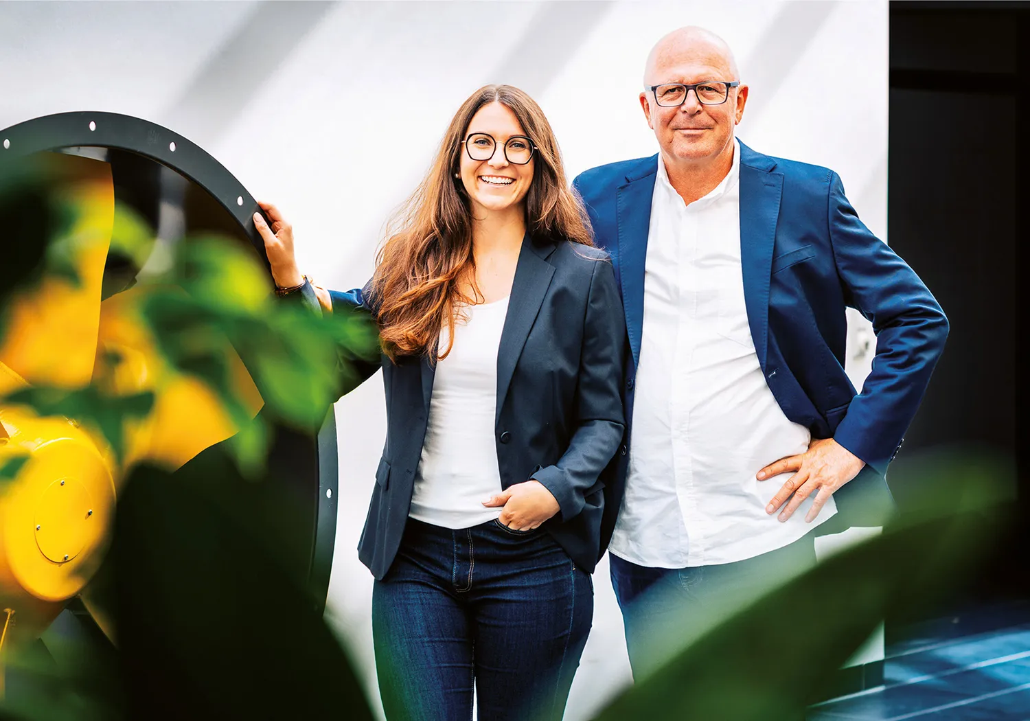 Gerhard Ruck und Julia Ruck, Geschäftsführung ruck Ventilatoren