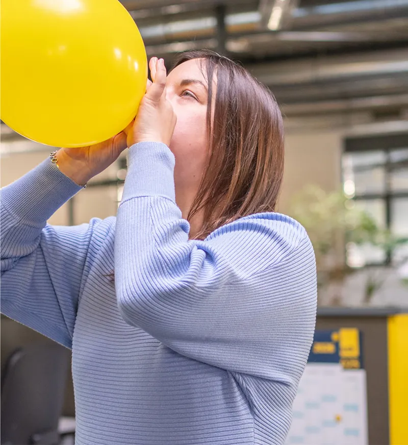 Miriam aus dem Customer Service bei ruck.